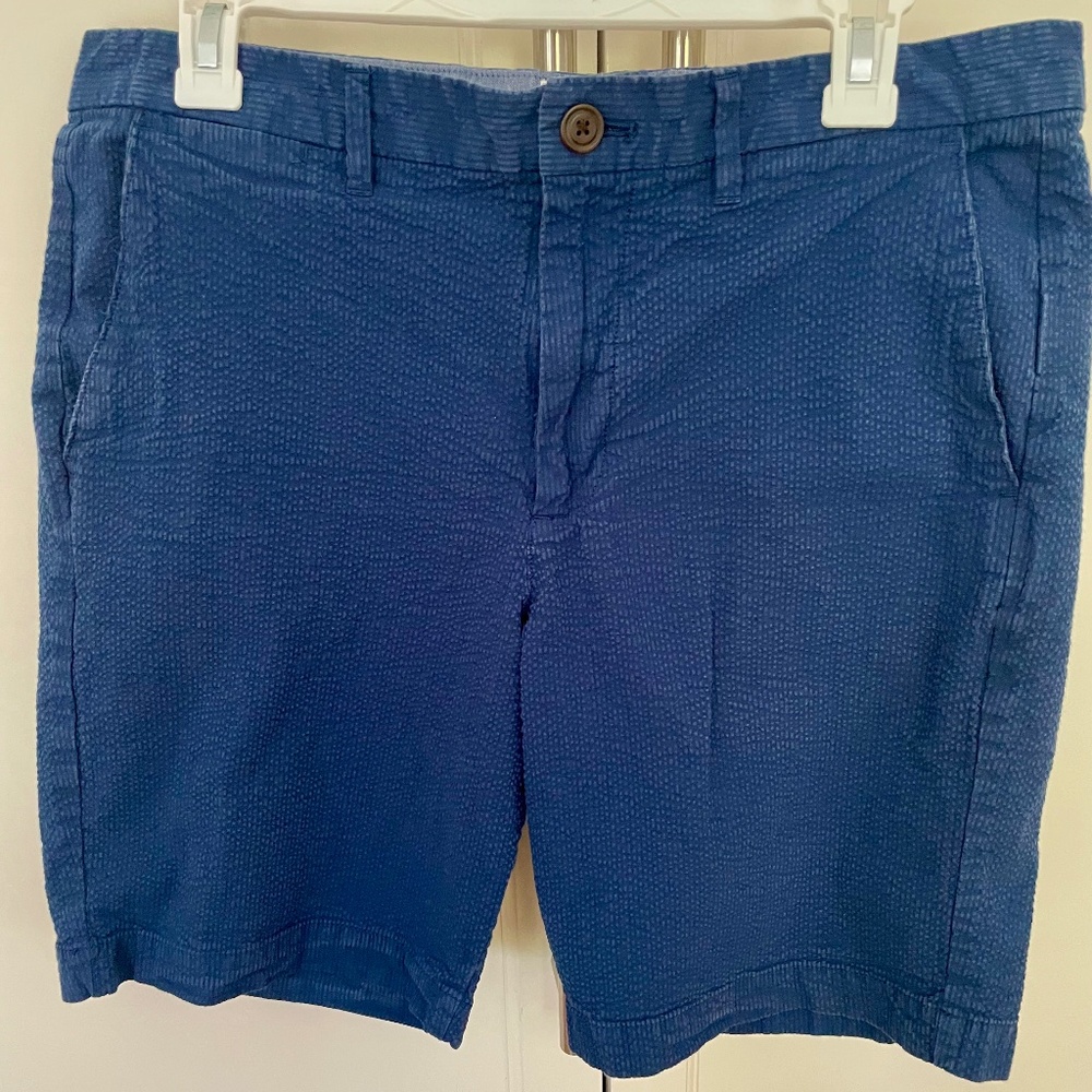 Gap Seersucker navy shorts